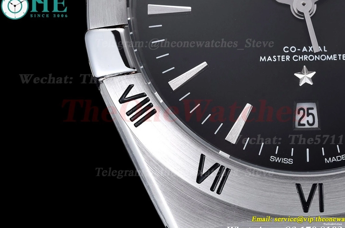 GDF Black Constellation 41mm Dial LE SS MY8215 0113